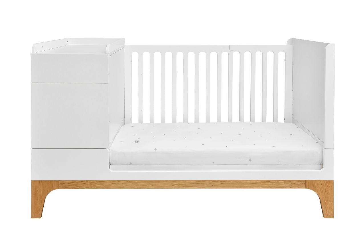 UPP! Spjälsäng 5-i-1, 70x120cm ->70x160cm