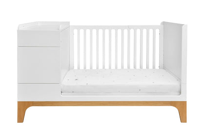 UPP! Spjälsäng 5-i-1, 70x120cm ->70x160cm