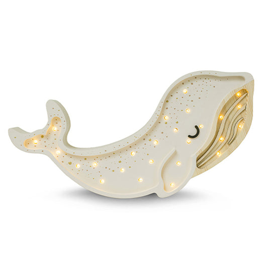 Little Lights Yövalo, Whale Albino White