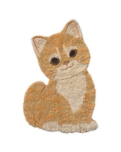 Petals&Pals, Pestävä Matto, Ginger Cat