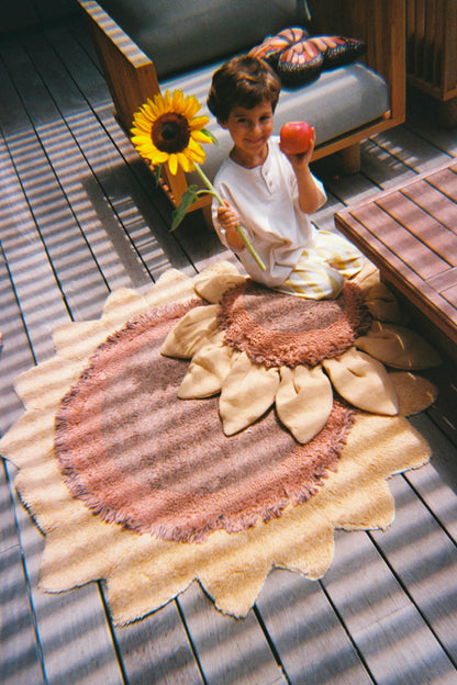 Petals&Pals, Pestävä Matto, Sunflower