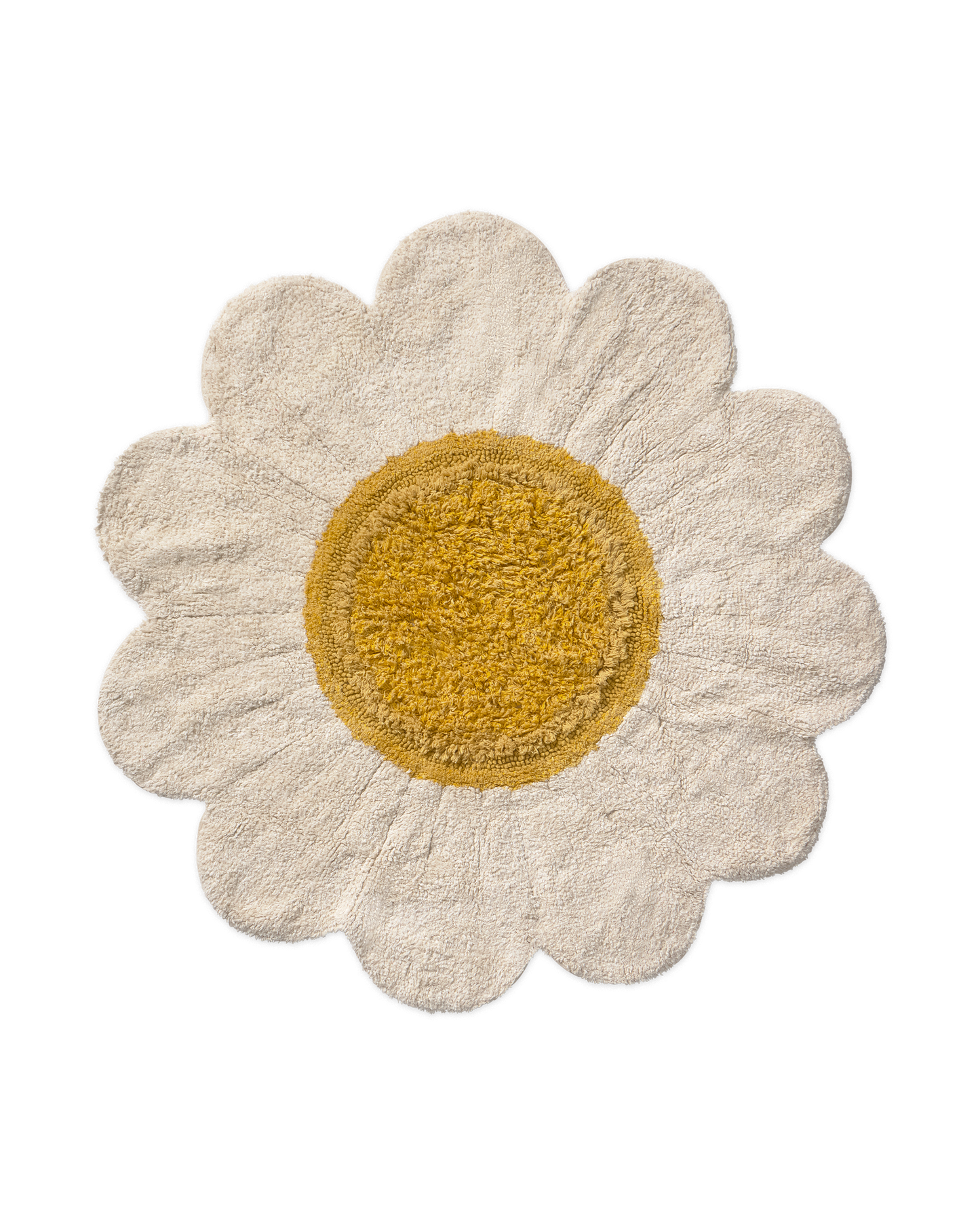 Petals&Pals, Pestävä Matto, White Daisy