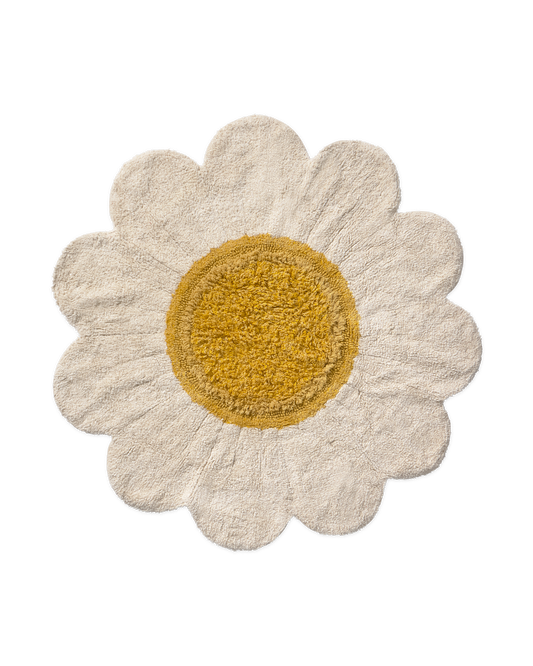 Petals&Pals, Pestävä Matto, White Daisy