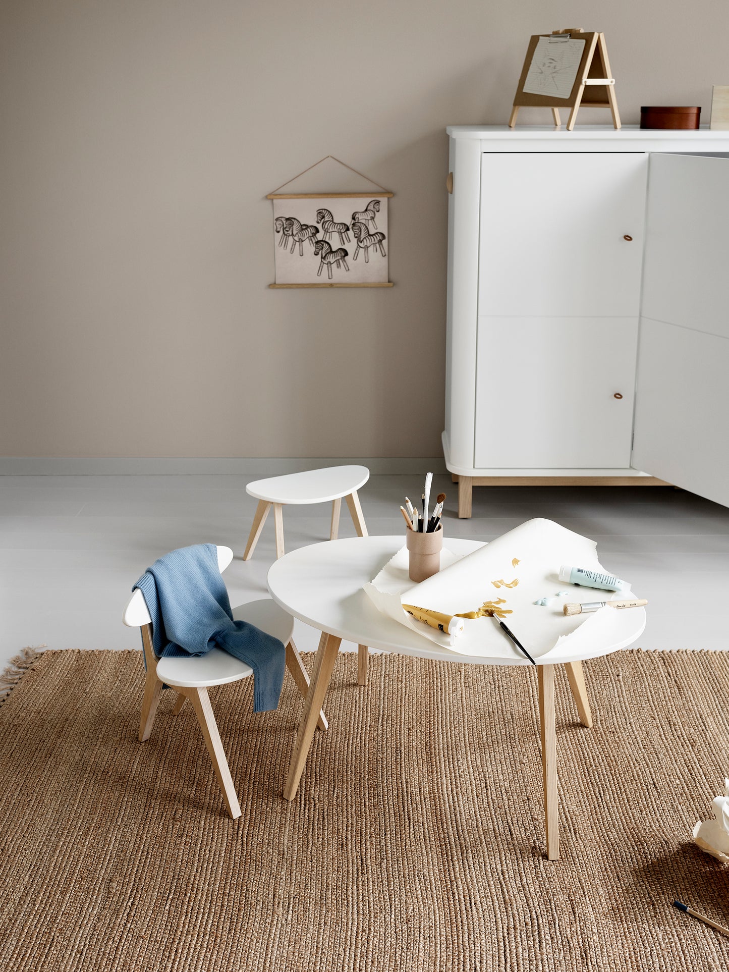 Oliver Furniture, Wood, Lasten Pöytä, Ping Pong