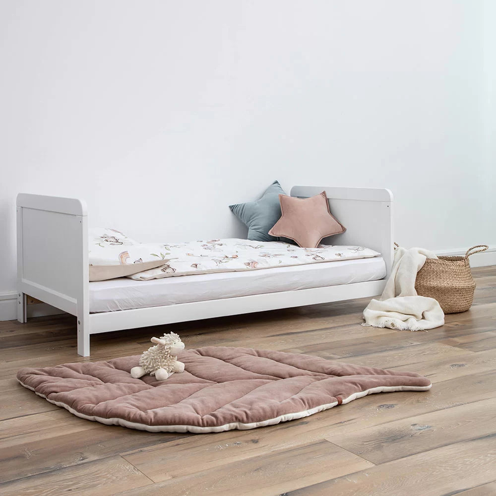 Woodies, Cot bed 2 IN 1 Classic Cot Bed 70x140 cm, White