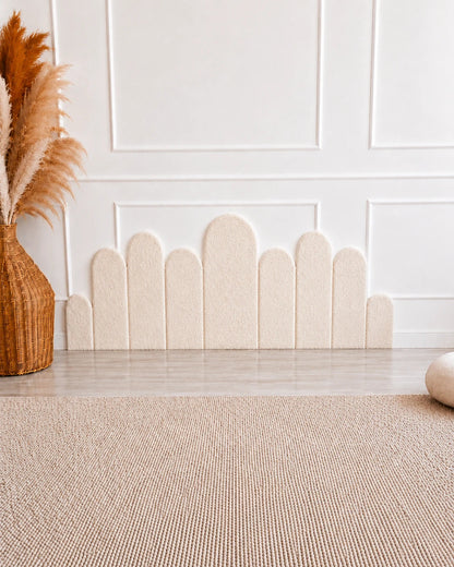 Monio, Seinäpaneeli 40X18cm, Boucle Cream