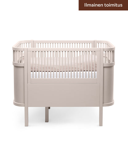 Sebra, Cot &amp; Junior Bed 2in1, Birchbark Rose