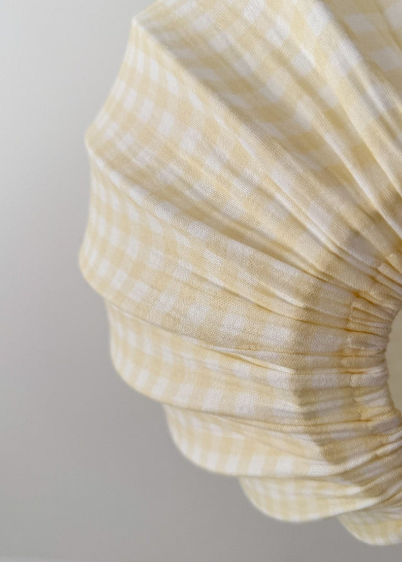 Lampunvarjostin, Pumpkin, Muslin Yellow