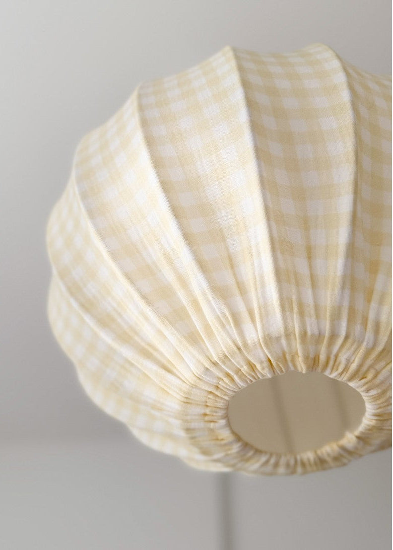 Lampunvarjostin, Pumpkin, Muslin Yellow