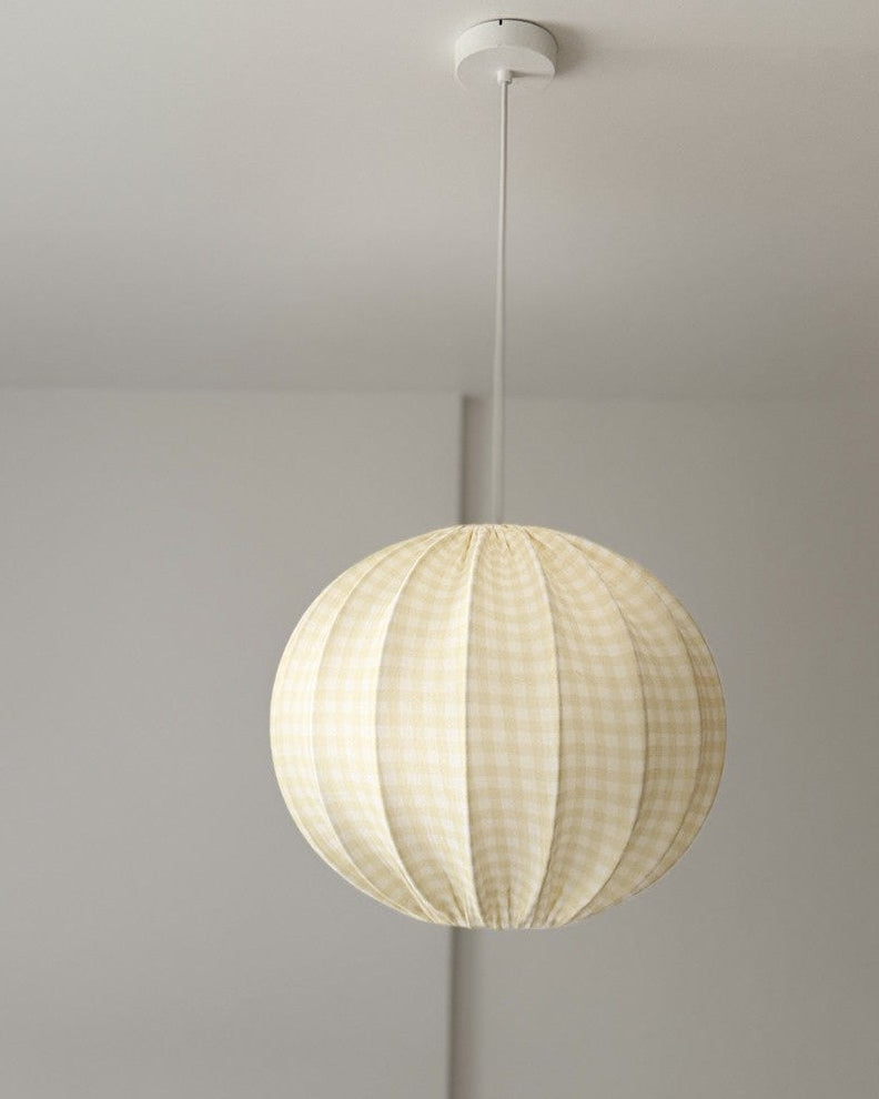 Lampunvarjostin, Pumpkin, Muslin Yellow