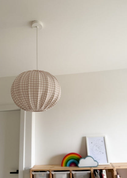 Lampunvarjostin, Pumpkin, Muslin Cream