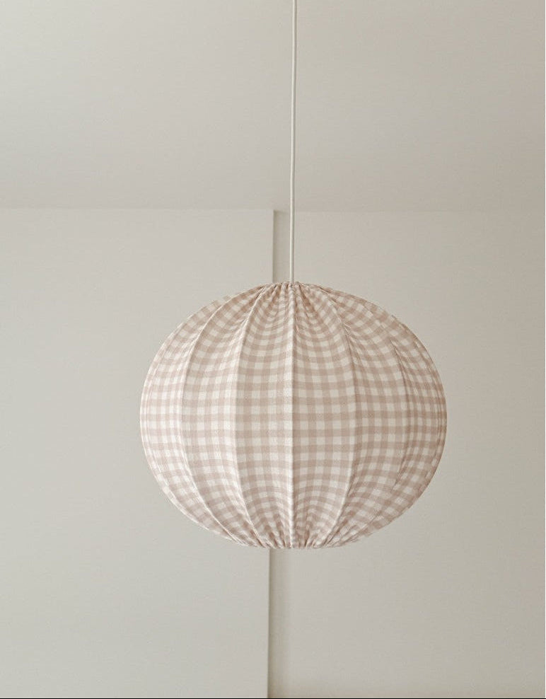 Lampunvarjostin, Pumpkin, Muslin Cream