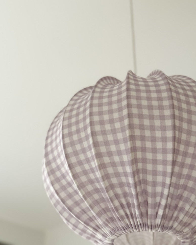 Lampunvarjostin, Pumpkin, Muslin Lilac