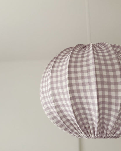 Lampunvarjostin, Pumpkin, Muslin Lilac