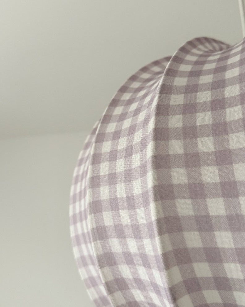 Lampunvarjostin, Pumpkin, Muslin Lilac