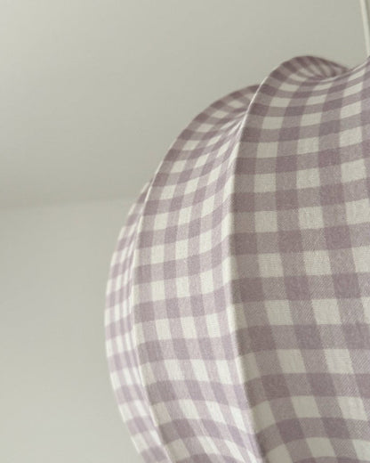 Lampunvarjostin, Pumpkin, Muslin Lilac