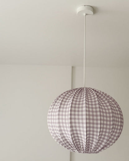 Lampunvarjostin, Pumpkin, Muslin Lilac