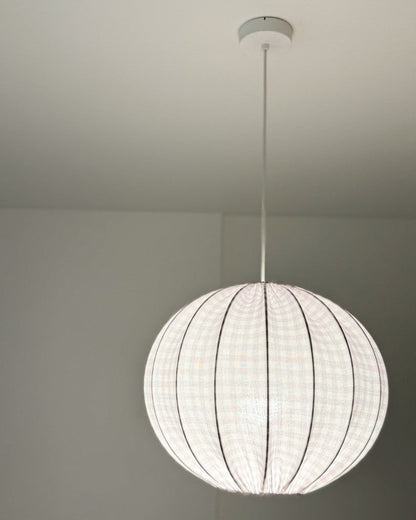 Lampunvarjostin, Pumpkin, Muslin Lilac