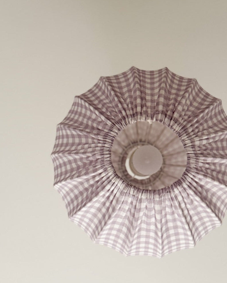 Lampunvarjostin, Pumpkin, Muslin Lilac