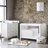 Maison Charlotte, Pinnasänky + Lipasto, Opera White