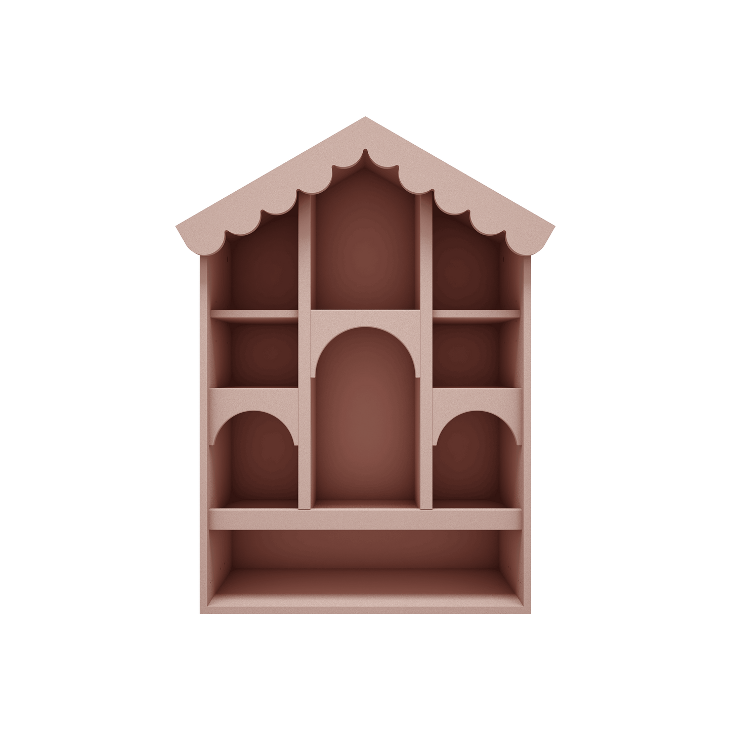 Wood Luck Design, Dollhouse, Pink