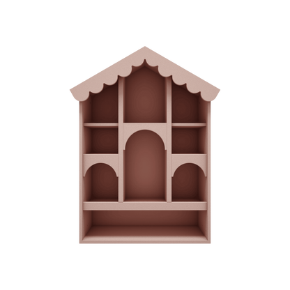 Wood Luck Design, Dollhouse, Pink