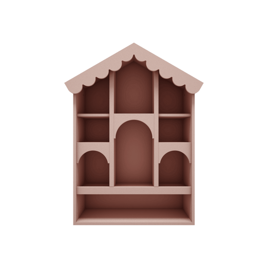 Wood Luck Design, Dollhouse, Pink