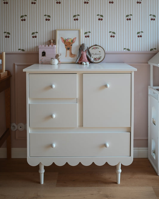 Wood Luck Design, Lipasto Short, Babushka White