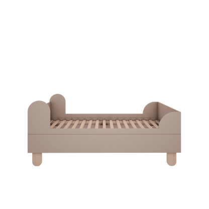 Wood Luck Design, Junior bed 80x160 cm, Basic Truffle