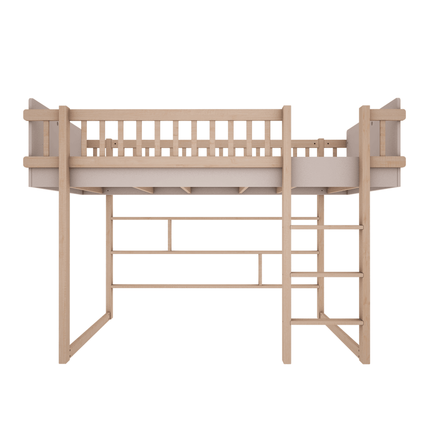 Wood Luck Design, Loftsäng, Basic Cashmere