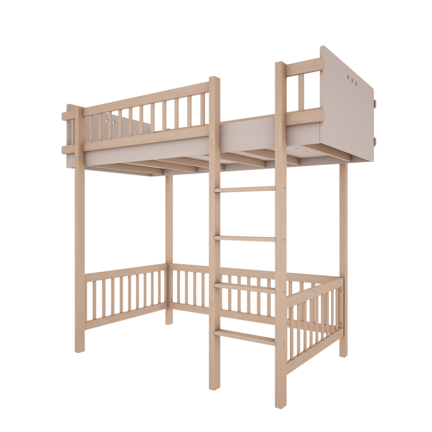 Wood Luck Design, Loftsäng, Basic Cashmere