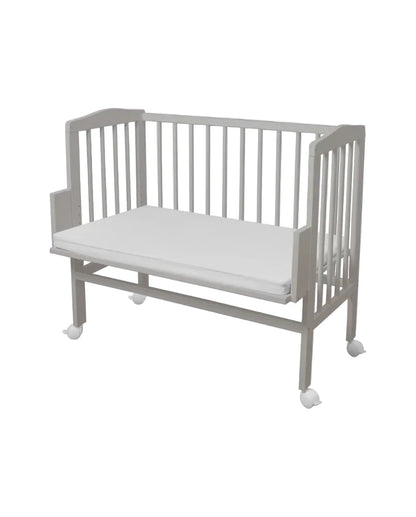 Waldin, Kehto 2-in-1 + Patja, Grey