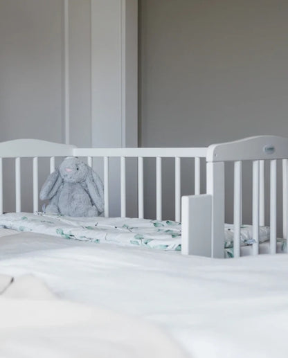 Waldin, Kehto 2-in-1 + Patja, White
