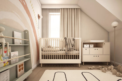 Wood Luck Design, Montessori Bookshelf Bookworm, olika färger