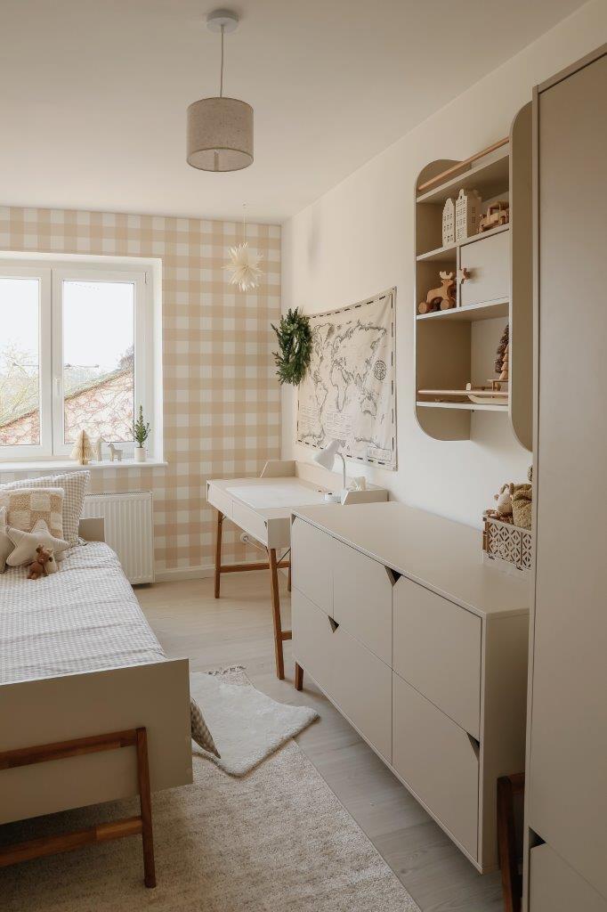 Bellamy, Lotta Bed 90x200cm, Latte