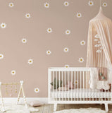 Seinätarra Setti 64 kpl , White Daisy