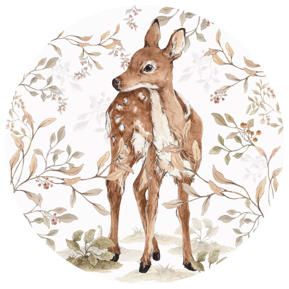 Wall sticker, Deer In A Circle from