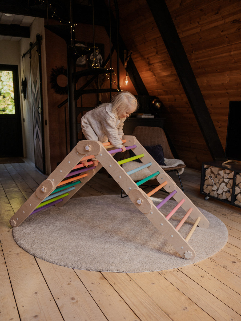 Climber, Climbing Set, Colored