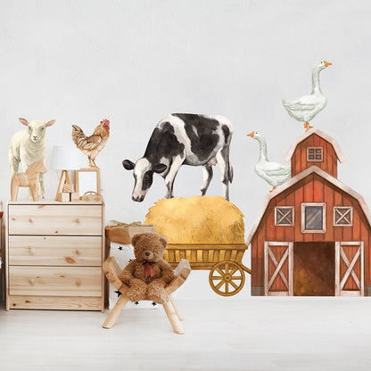 Pastelowe Love, Seinätarra Setti, Farm Animals 2