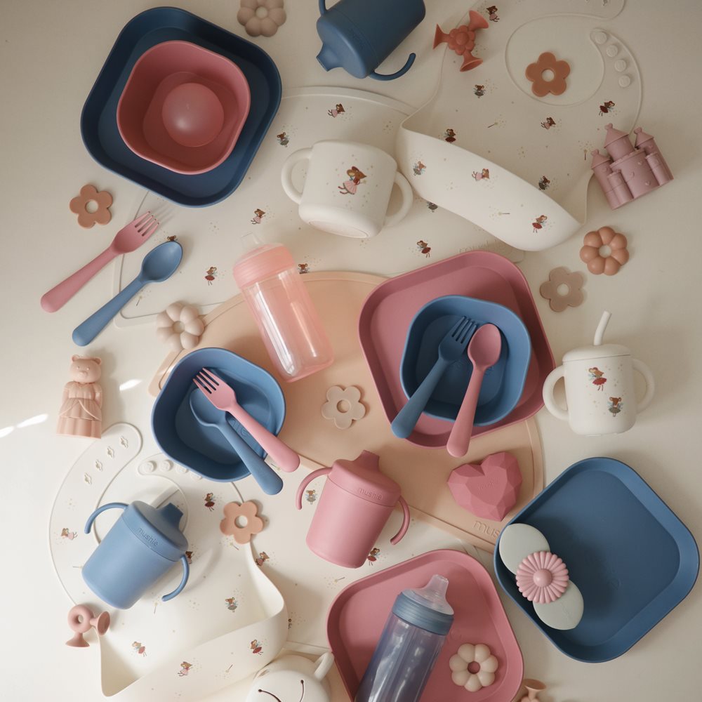 Mushie, Silikoninen Snack Cup, Fairy Mice