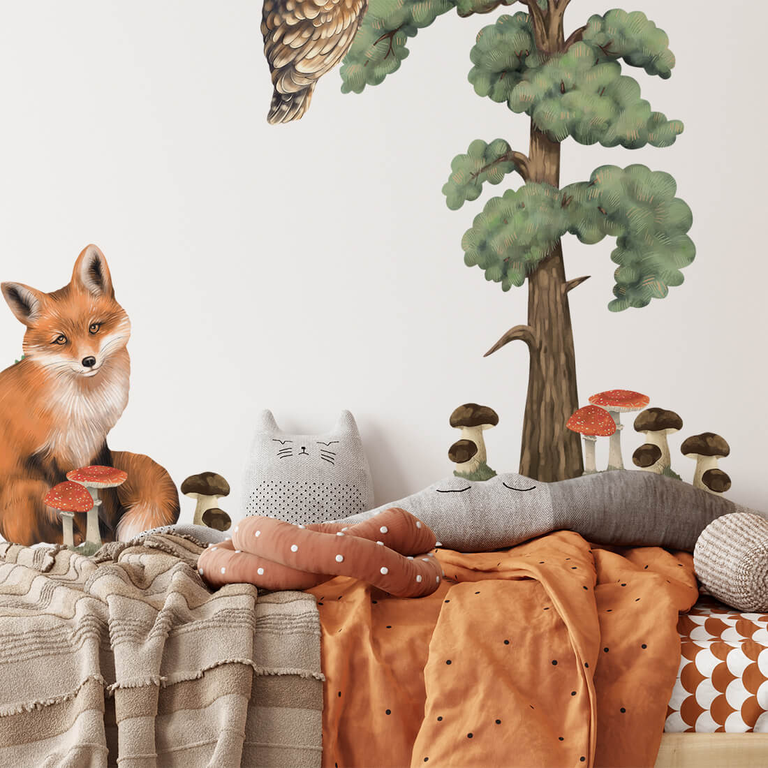 Pastelowe Love, Seinätarra Setti, Forest Animals 1