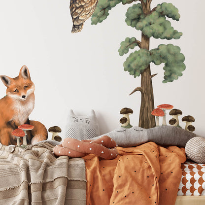 Pastelowe Love, Seinätarra Setti, Forest Animals 1