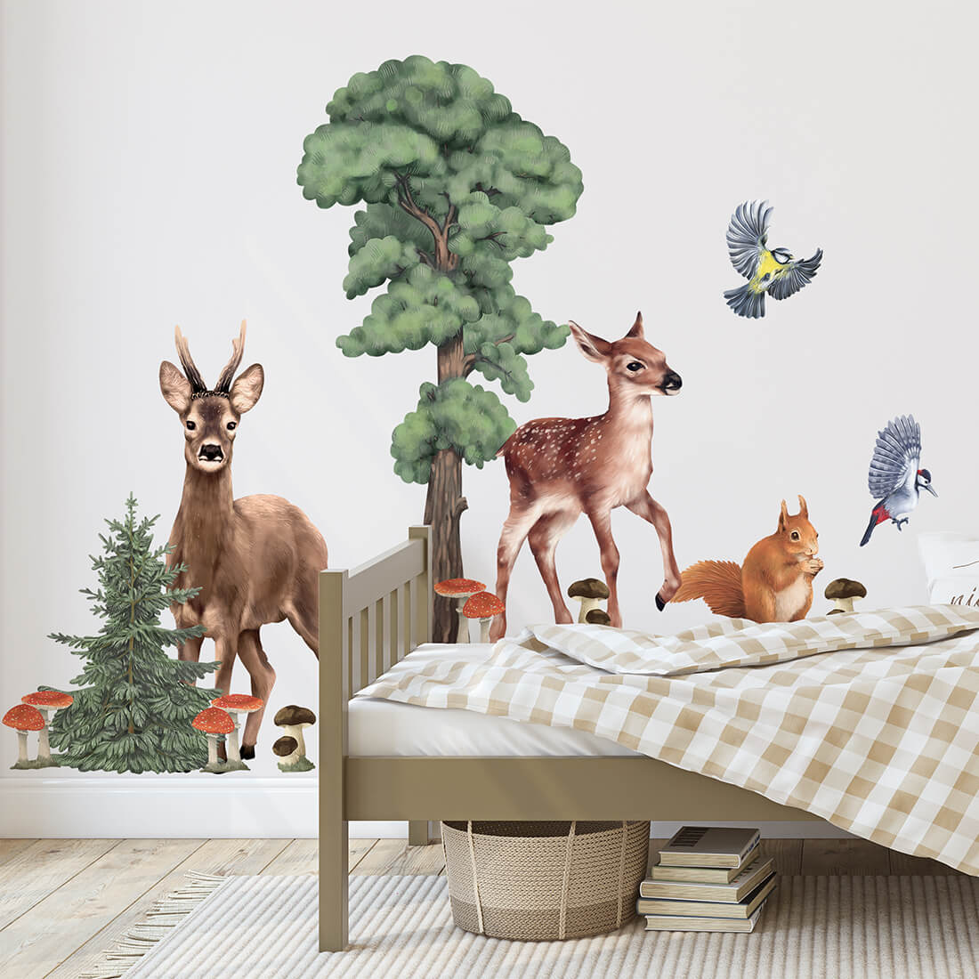Pastelowe Love, Seinätarra Setti, Forest Animals 2
