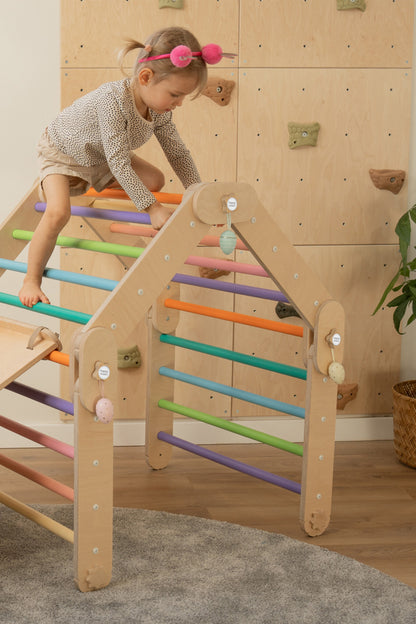 Climber, Climbing Set, Colored