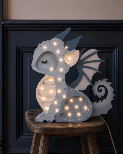 Little Lights Yövalo, Baby Dragon, Cloudy Blue