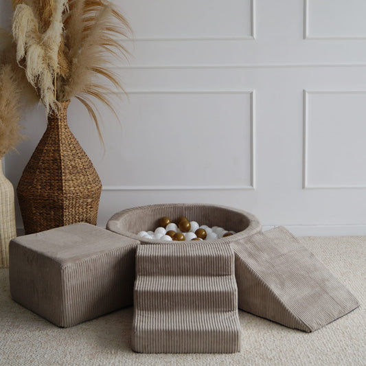 Leikkimoduuli + Pallomeri, Beige