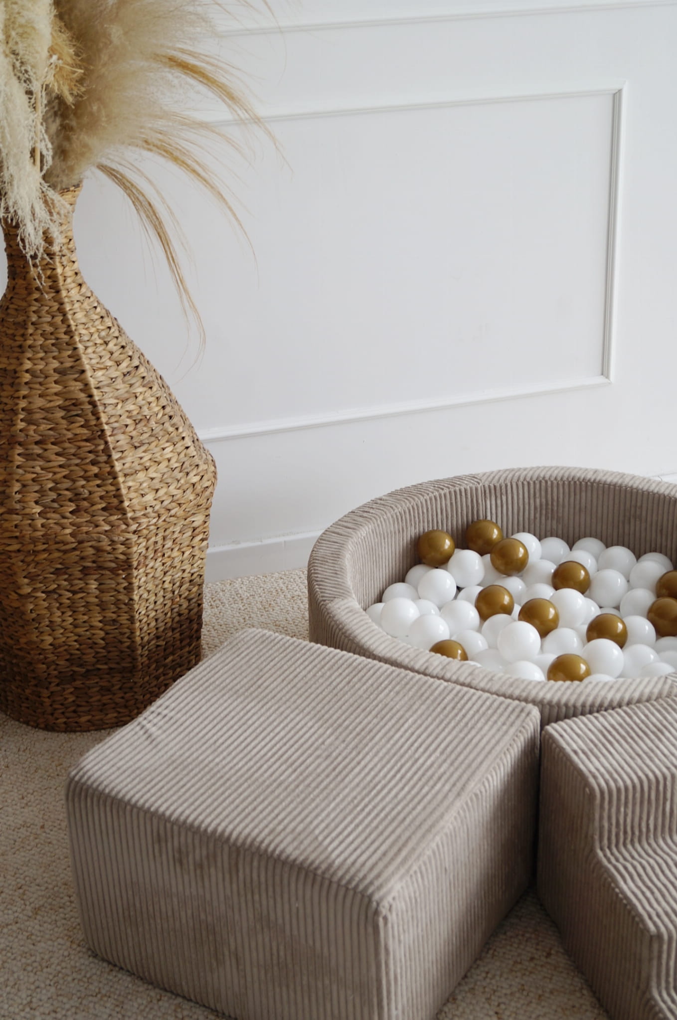 Leikkimoduuli + Pallomeri, Beige