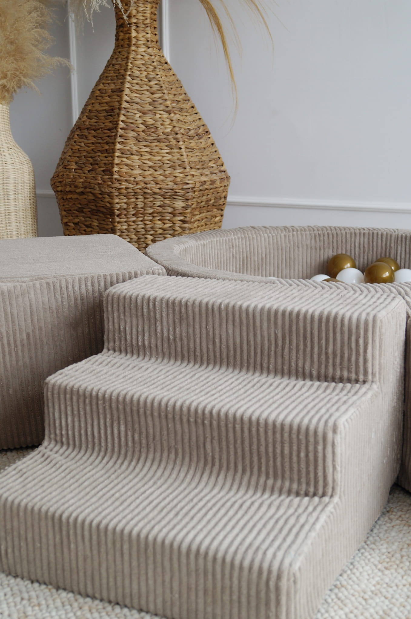 Leikkimoduuli + Pallomeri, Beige