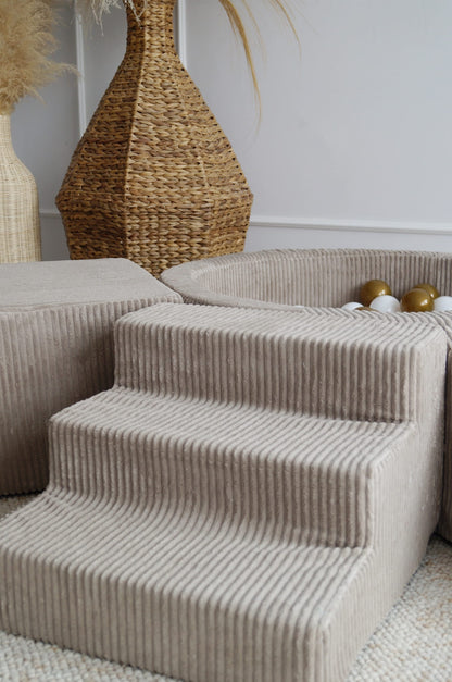 Leikkimoduuli + Pallomeri, Beige