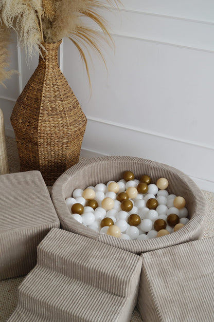 Leikkimoduuli + Pallomeri, Beige